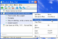 Veedid Memo Pad screenshot